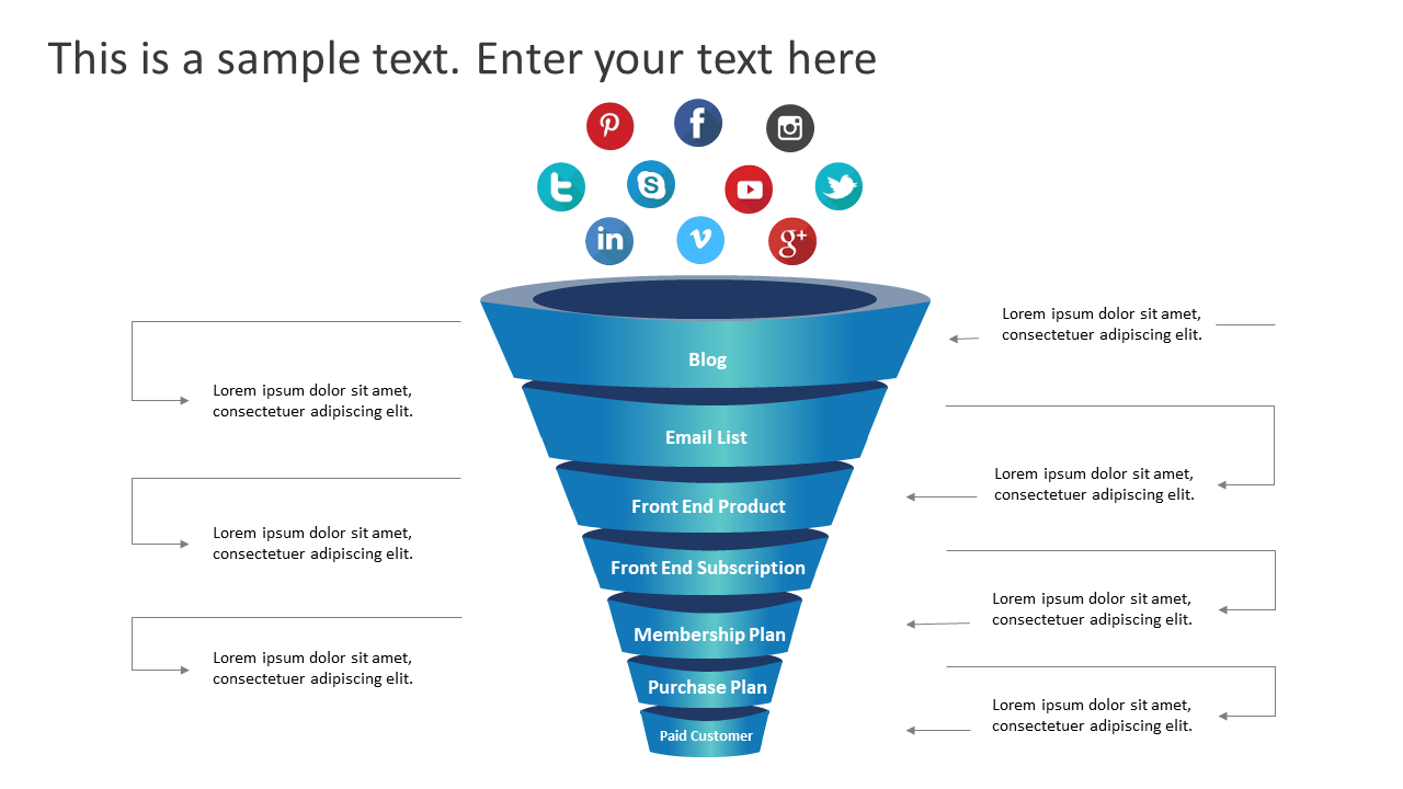 Visualize Your Marketing Funnel With These Unique Funnel Chart  For Funnel Analysis Template Pertaining To Funnel Analysis Template