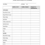 Walkthrough Checklist Template – Fill Online, Printable, Fillable, Blank   PdfFiller Regarding Walk Thru Checklist Template