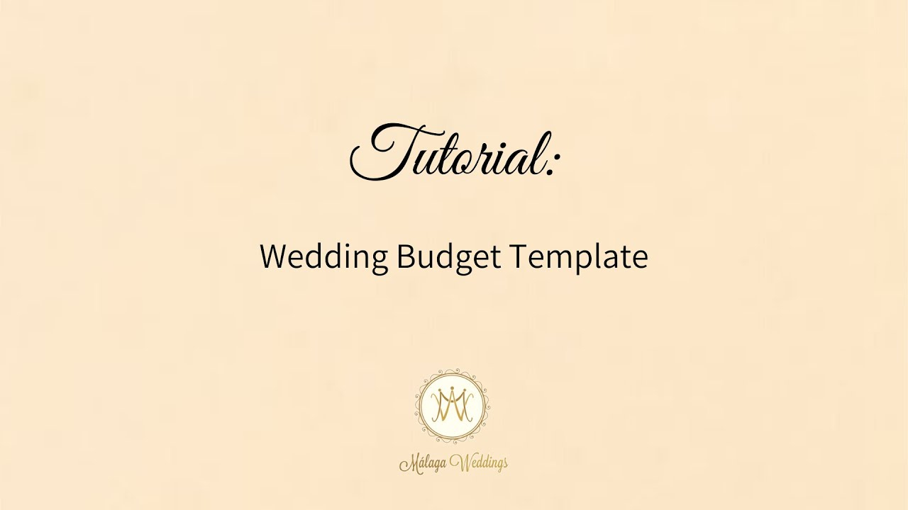 Wedding Budget Template - Malaga Weddings Regarding Destination Wedding Budget Template For Destination Wedding Budget Template